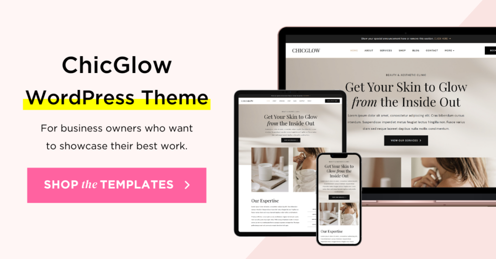 Bluchic ChicGlow Theme